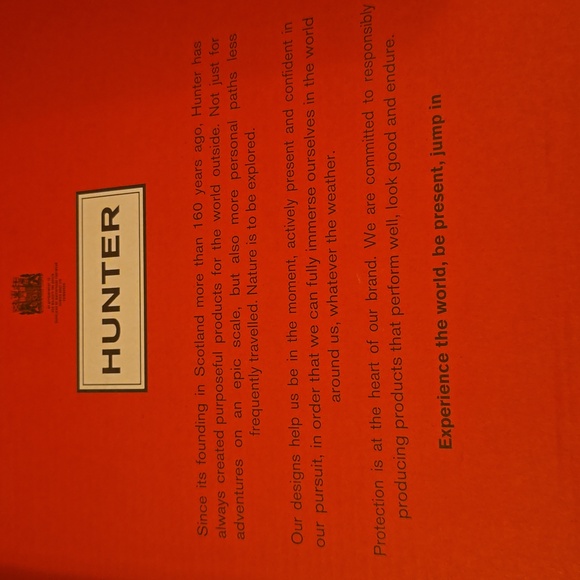 NEW HUNTER Original Chelsea Rain Boots - Nwt - Picture 7 of 9